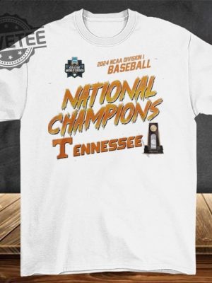 Tennessee Volunteers Champion 2024 Ncaa Division I Baseball Team Shirt National Champions Tennessee Shirt revetee 3