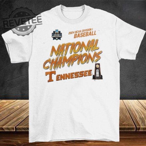 Tennessee Volunteers Champion 2024 Ncaa Division I Baseball Team Shirt National Champions Tennessee Shirt revetee 3