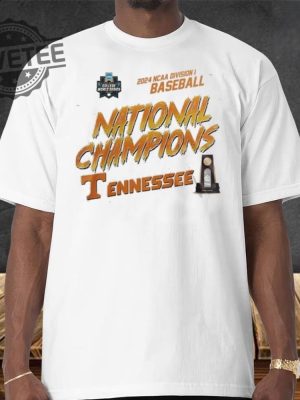 Tennessee Volunteers Champion 2024 Ncaa Division I Baseball Team Shirt National Champions Tennessee Shirt revetee 4