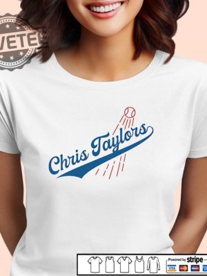 Chris Taylor Dodgers Shirt Unique Dodgers Chris Taylor T Shirt New Dodgers Chris Taylor Hoodie revetee 2