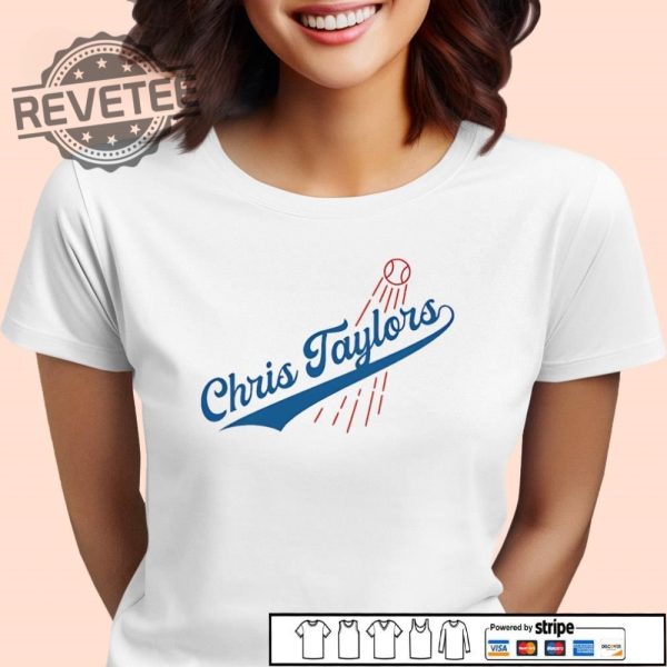 Chris Taylor Dodgers Shirt Unique Dodgers Chris Taylor T Shirt New Dodgers Chris Taylor Hoodie revetee 2