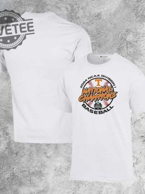 Tennessee Volunteers National Champion 2024 Shirt Tennessee Baseball College World Series T Shirt Unique revetee 2