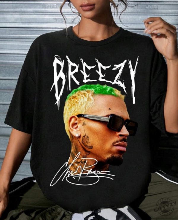 Chris Brown Gifts Fan Shirt giftyzy 1