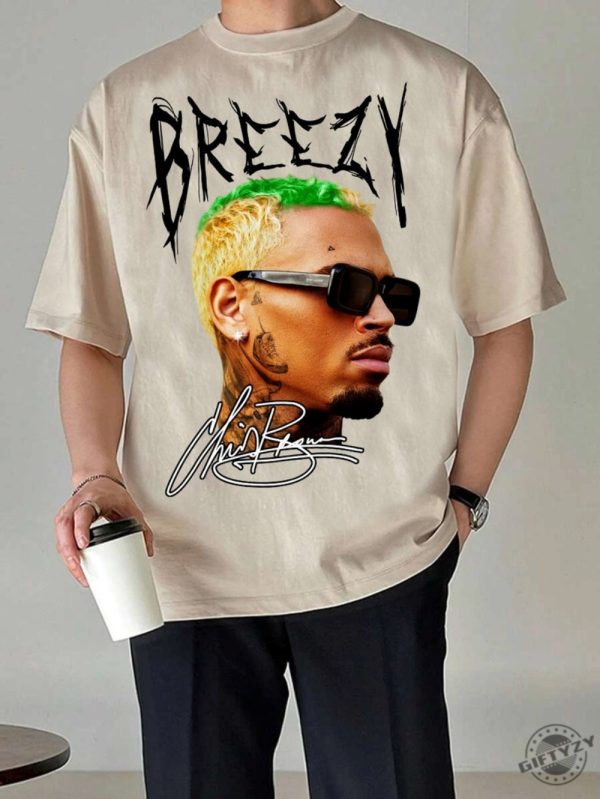 Chris Brown Gifts Fan Shirt giftyzy 2