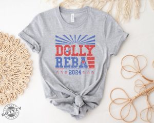 Dolly Reba 2024 4Th Of July Country Music Shirt giftyzy 3