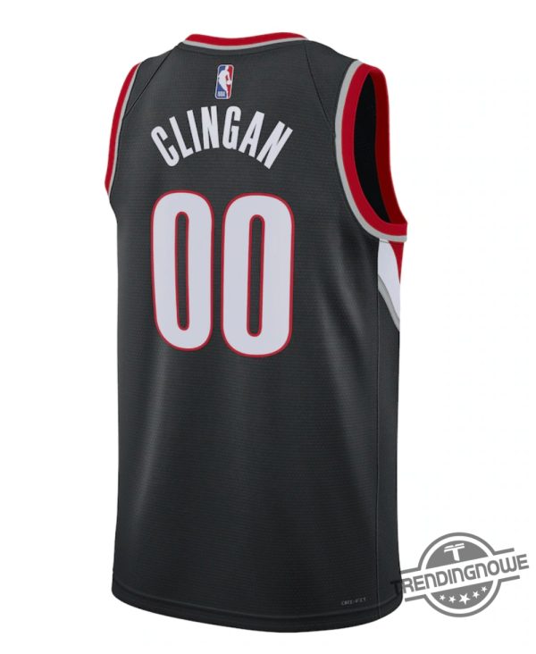 Portland Trailblazers Icon Swingman Jersey Nba 2024 Draft First Round Pick trendingnowe 3