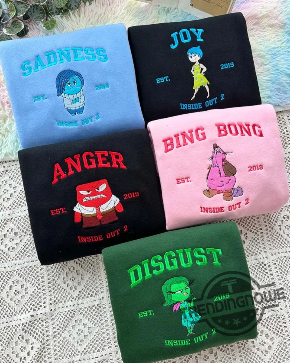 Inside Out 2 Full Emotion Embroidered Sweatshirt 8 Inside Out 2 Full Emotion Embroidered Sweatshirt