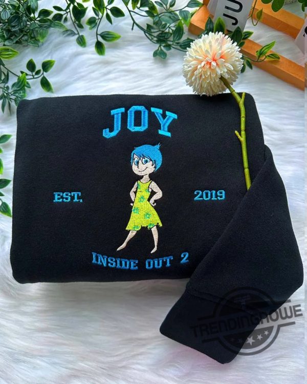 Inside Out 2 Full Emotion Embroidered Sweatshirt trendingnowe 2