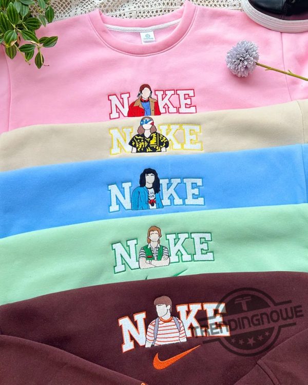 Stranger Things Embroidered Sweatshirt trendingnowe 1