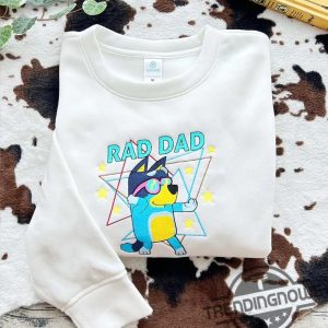 Rad Mom Rad Dad Bluey Embroidered Shirt Bluey Family Embroidered Shirt trendingnowe 2