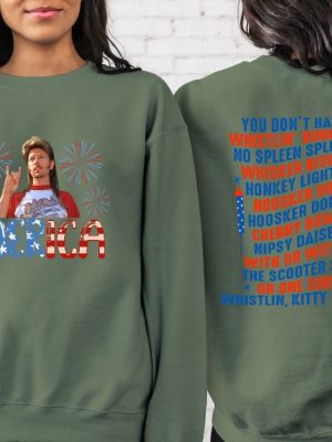 Joe Dirt Merica Shirt 4Th Of July America Shirt You Dont Have No Whistlin Bungholes Shirt Hoodie Sweatshirt Unique revetee 4