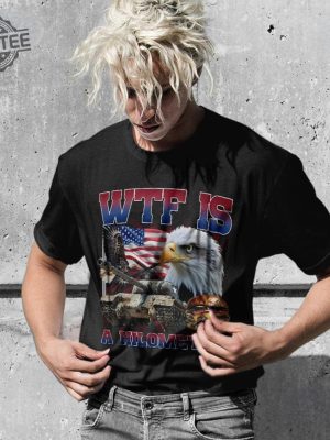 Wtf Is A Hilometer Shirt Retro Funny Independence Usa Tee Wtf Is A Hilometer Hoodie Sweatshirt Unique revetee 2