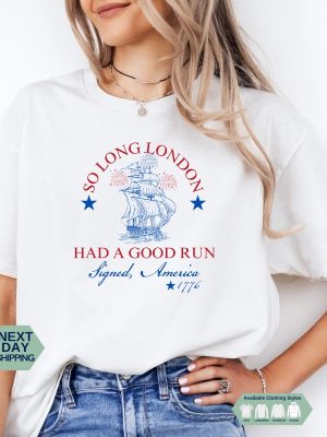 So Long London Have A Good Run Shirt So Long London Have A Good Run Hoodie Sweatshirt Unique revetee 3