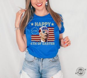 Biden 4Th Of July Funny Fourth Of July Happy 4Th Of Jul Easter American Flag Shirt giftyzy 2