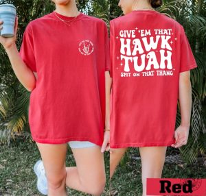 Hawk Tuah Spit On That Thang Shirt Trendy Social Media Memes Apparel giftyzy 6