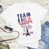 Team Usa 2024 Paris Fireworks Shirt Patriotic Olympic Tee Usa Supporter Shirt Red White Blue T Shirt 4Th Of July Shirt trendingnowe 1