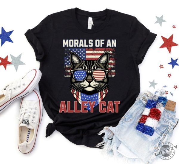 Alley Cat Funny Debate Shirt Election Presidential Debate Republican Political Debate 2024 Morals Of Alley Cat Debate Shirt giftyzy 1