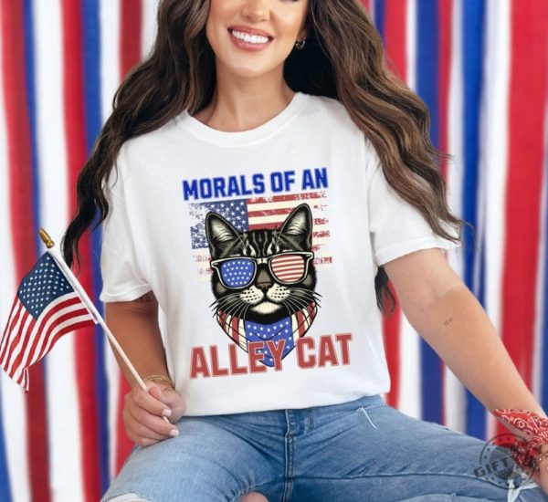 Alley Cat Funny Debate Shirt Election Presidential Debate Republican Political Debate 2024 Morals Of Alley Cat Debate Shirt giftyzy 2