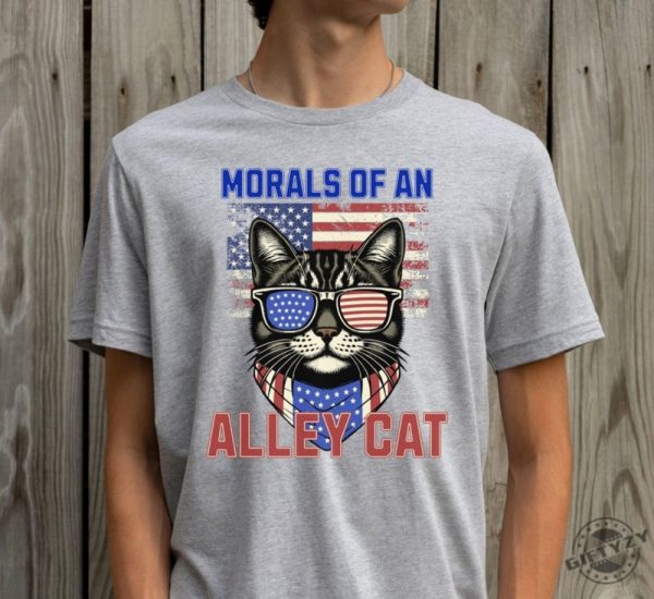 Alley Cat Funny Debate Shirt Election Presidential Debate Republican Political Debate 2024 Morals Of Alley Cat Debate Shirt giftyzy 3