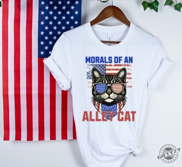 Alley Cat Funny Debate Shirt Election Presidential Debate Republican Political Debate 2024 Morals Of Alley Cat Debate Shirt giftyzy 4
