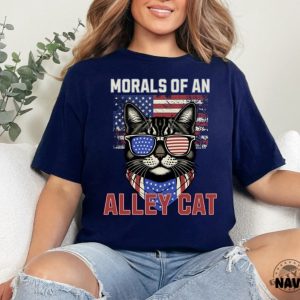 Alley Cat Funny Debate Shirt Election Presidential Debate Republican Political Debate 2024 Morals Of Alley Cat Debate Shirt giftyzy 7