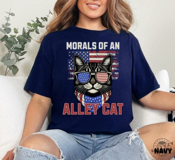 Alley Cat Funny Debate Shirt Election Presidential Debate Republican Political Debate 2024 Morals Of Alley Cat Debate Shirt giftyzy 7
