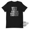 With Fear For Our Democracy I Dissent Shirt Justice Sotomayor Shirt I Dissent T Shirt Presidential Immunity trendingnowe 1
