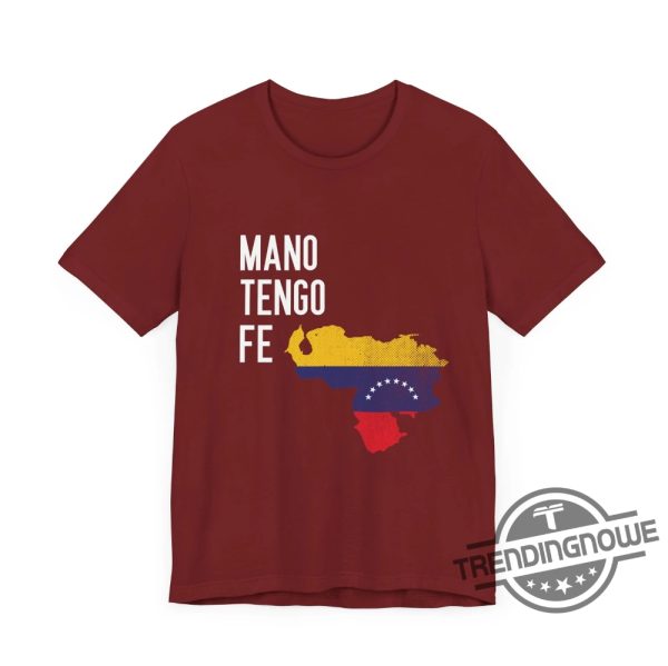 Vinotinto Shirt Mano Tengo Fe Shirt Venezuela T Shirt Vinotinto Camisa Copa America Shirt trendingnowe 2