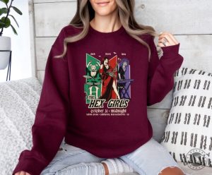 The Hex Girls Rock Band Halloween Retro 90S Shirt giftyzy 3