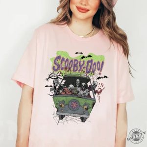 Sanguisugabogg Scooby Doo Halloween Ghost Halloween Skeleton Ghost Shirt giftyzy 3