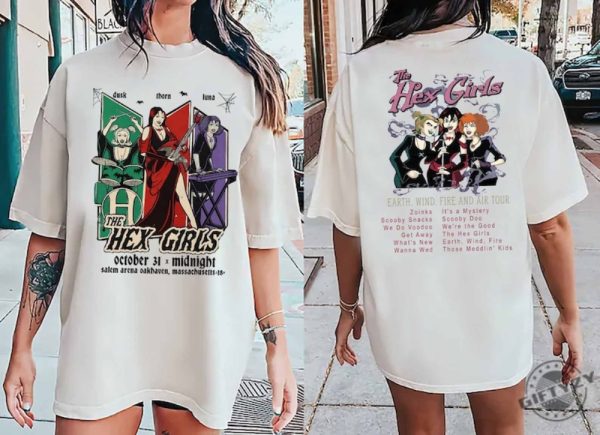 The Hex Girls Rock Band Music 2 Sides Shirt giftyzy 1