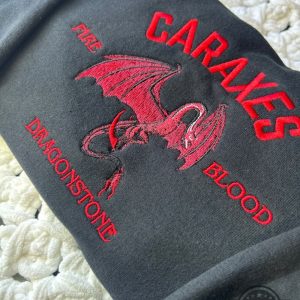 house of the dragon daemon targaryen caraxes embroidered sweatshirt t shirt hoodie fire and blood laughinks 2
