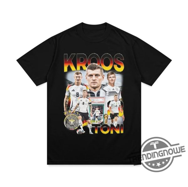 Graphic Toni Kroos Shirt Retro Germany National Football Tee Euro 2024 T Shirt Football Gift Idea trendingnowe 1