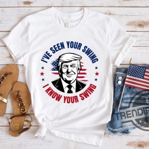 Trump Biden Debate Shirt I Know Your Swing T Shirt 2024 Election Donald Trump Golf Quote Funny Presidential Election Shirt trendingnowe 2