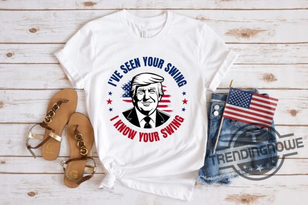 Trump Biden Debate Shirt I Know Your Swing T Shirt 2024 Election Donald Trump Golf Quote Funny Presidential Election Shirt trendingnowe 2