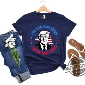 Trump Biden Debate Shirt I Know Your Swing T Shirt 2024 Election Donald Trump Golf Quote Funny Presidential Election Shirt trendingnowe 3