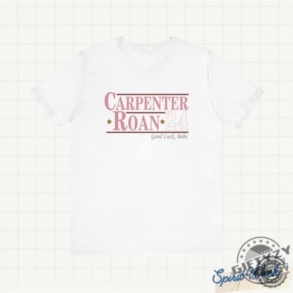 Election Sabrina Carpenter Chappell Roan For President 24 Pink Pony Club Liberty Justice And Freedom For All Midwest Princess Good Luck Babe Shirt giftyzy 2