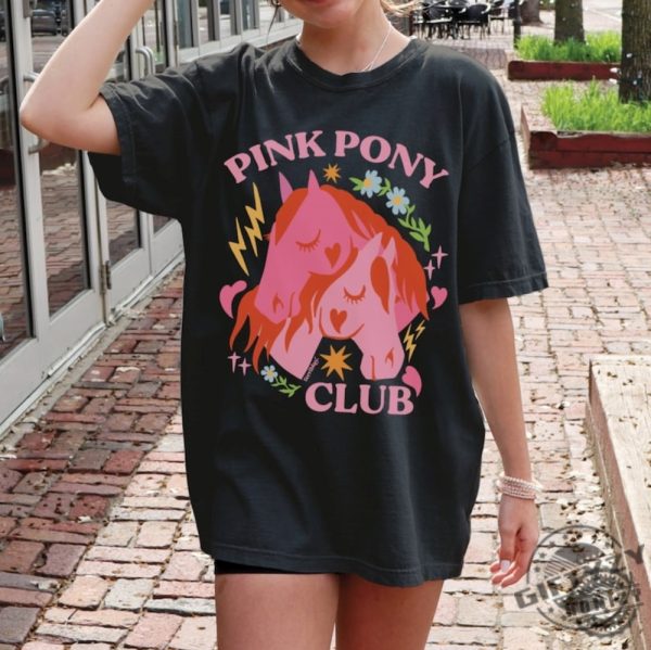 Pink Pony Club Cute Chappell Roan Inspired Graphic Shirt giftyzy 1