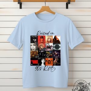 Raised On 90S Rb Album Cover Shirt Music Artist Sweatshirt Music Lover Tshirt Black History Hoodie Nostalgia Shirt giftyzy 6