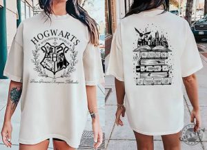 Wizard School Vintage Style Wizard Shirt Bookish Gift For Fan giftyzy 3