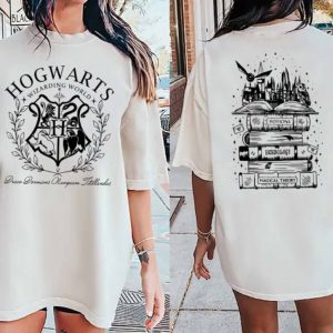 Wizard School Vintage Style Wizard Shirt Bookish Gift For Fan giftyzy 3