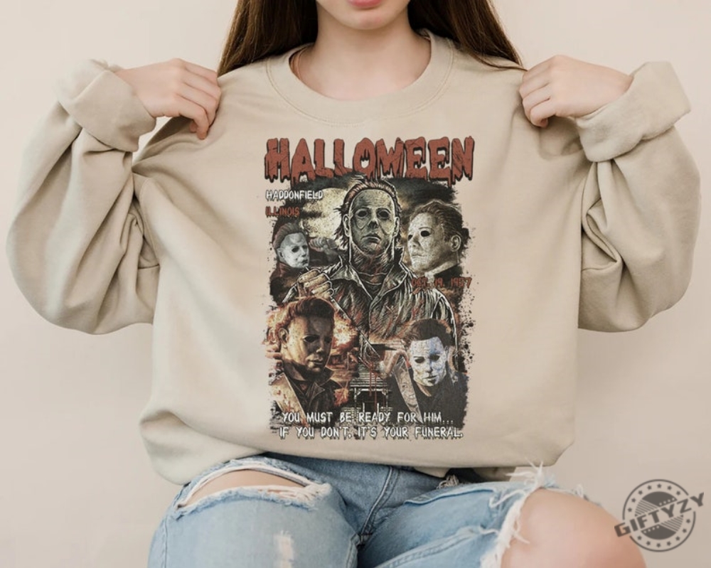 Michael Myers Horror Movie Halloween Party 2024 Shirt