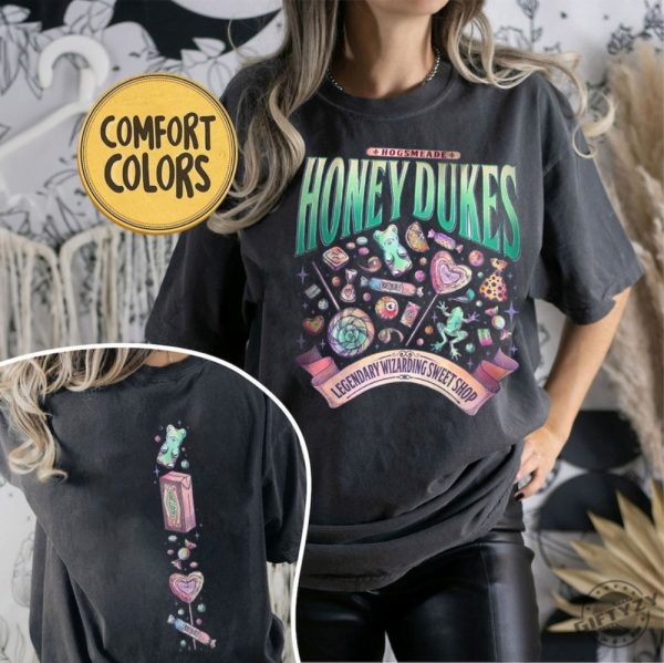 Wizard School Fandom Honey Dukes Legendary Wizarding Sweet Shirt giftyzy 1