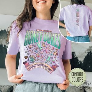 Wizard School Fandom Honey Dukes Legendary Wizarding Sweet Shirt giftyzy 5