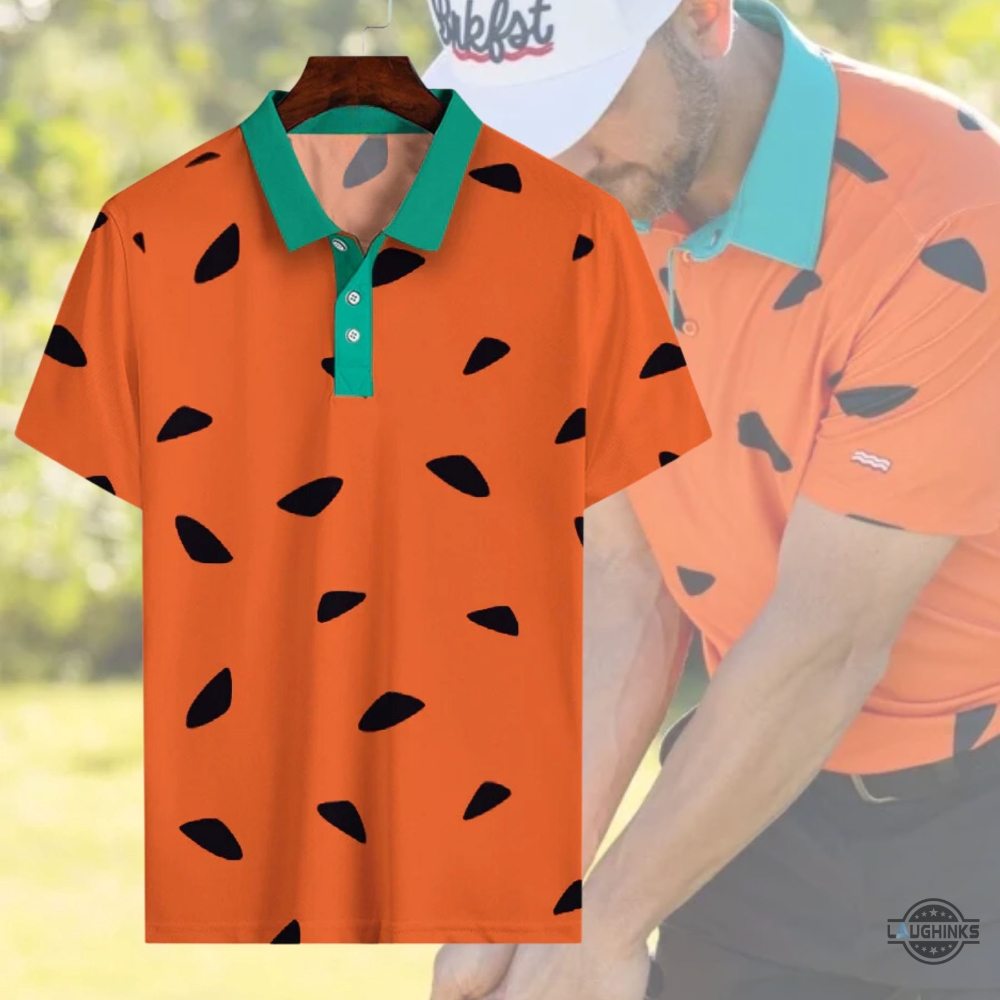 Fred Flintstone Golf Polo Shirt Sale