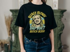 marjorie taylor greene bleach blonde bad built butch body shirt