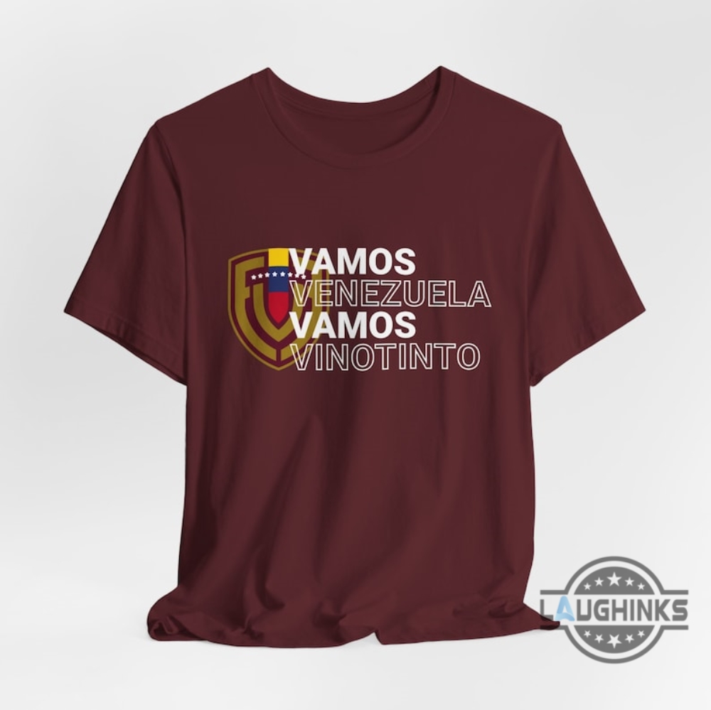 Vamos La Vinotinto Venezuela Soccer Shirt Sweatshirt Hoodie Copa America 2024 Gift
