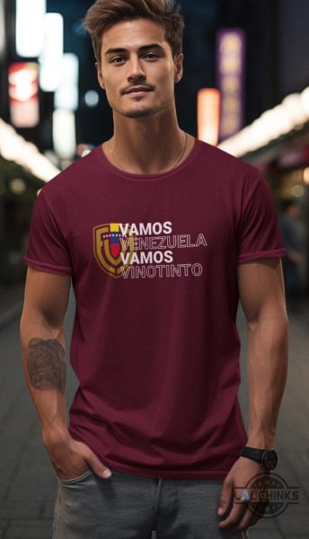 vamos la vinotinto venezuela soccer shirt sweatshirt hoodie copa america 2024 gift laughinks 6