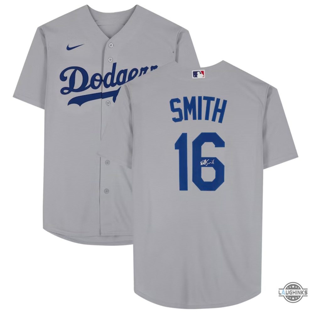 Will Smith Dodgers Baseball Jersey Shirt Replica