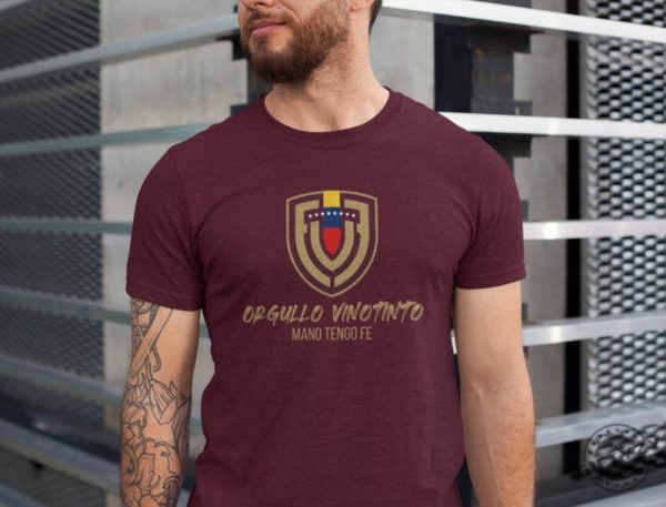 Mano Tengo Fe Venezuela Shirt Venezuela Soccer Team Sweatshirt La Vinotinto Tshirt Copa America Shirt giftyzy 2